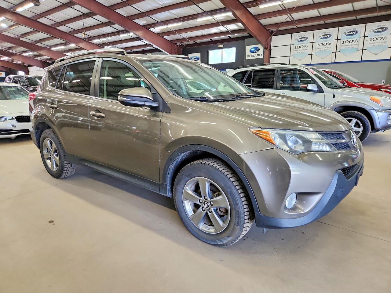 2015 Toyota Rav4 Xle Gray vin: JTMRFREV6FD163459
