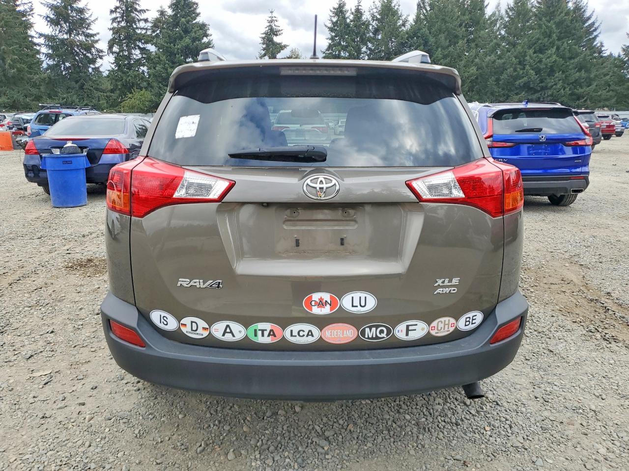 2013 Toyota Rav4 Xle Beige vin: JTMRFREV7D5005848