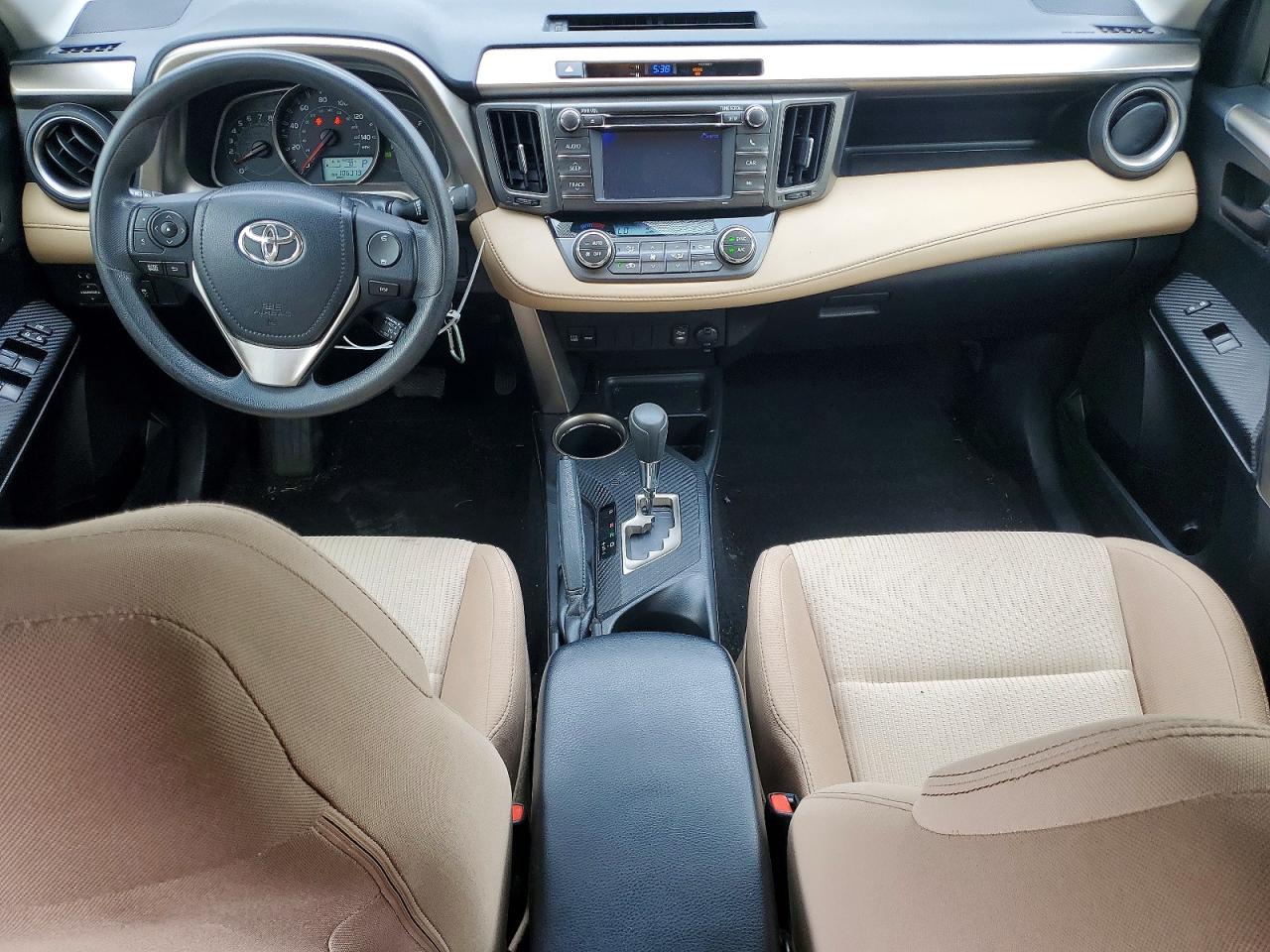2013 Toyota Rav4 Xle Beige vin: JTMRFREV7D5005848