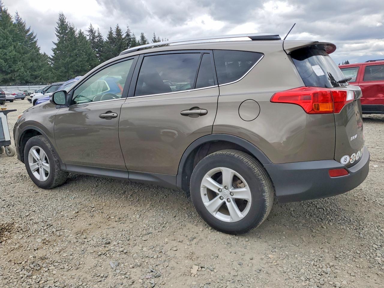 2013 Toyota Rav4 Xle Beige vin: JTMRFREV7D5005848