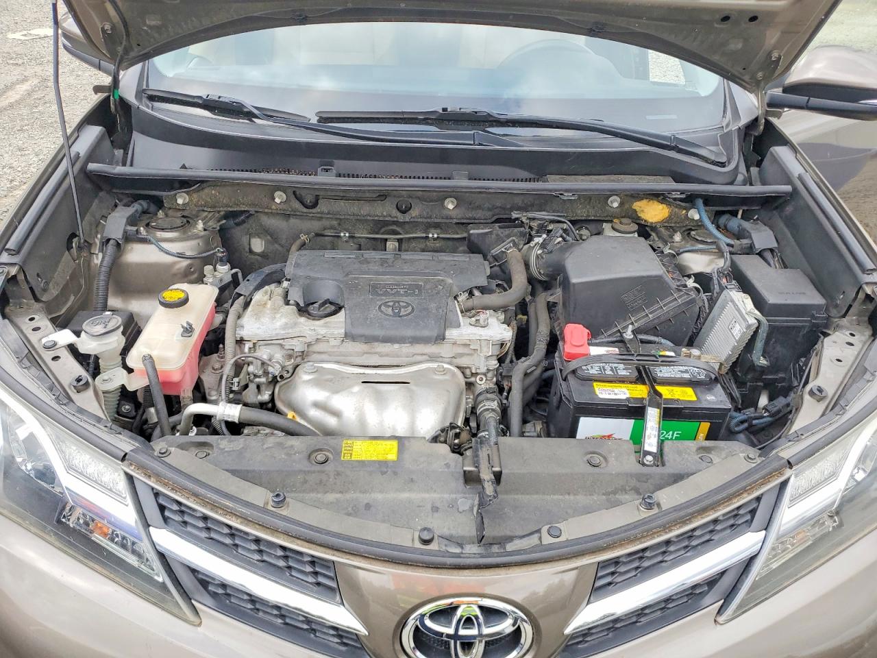 2013 Toyota Rav4 Xle Beige vin: JTMRFREV7D5005848