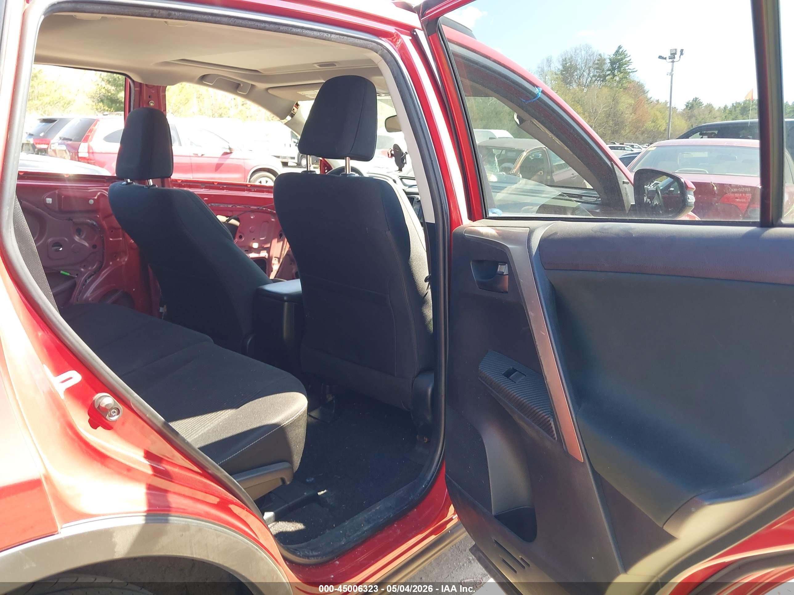 2013 Toyota Rav4 Xle Red vin: JTMRFREV7D5022634