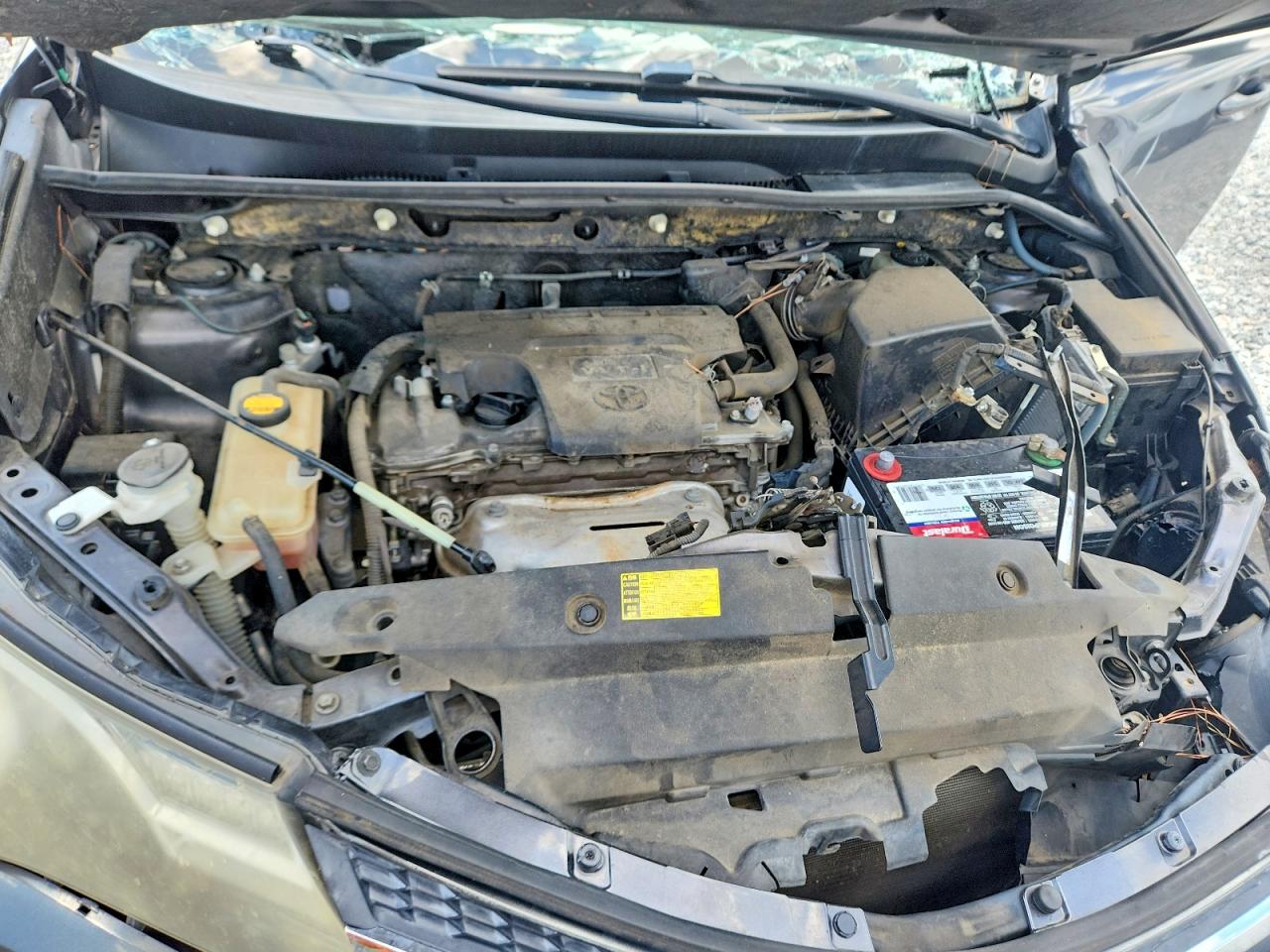 2013 Toyota Rav4 Xle Gray vin: JTMRFREV7DD004642