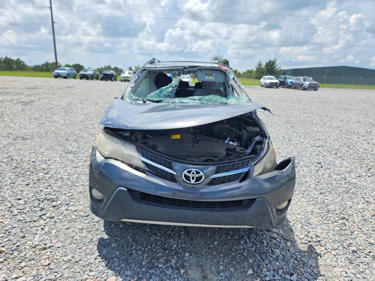 2013 Toyota Rav4 Xle Gray vin: JTMRFREV7DD004642