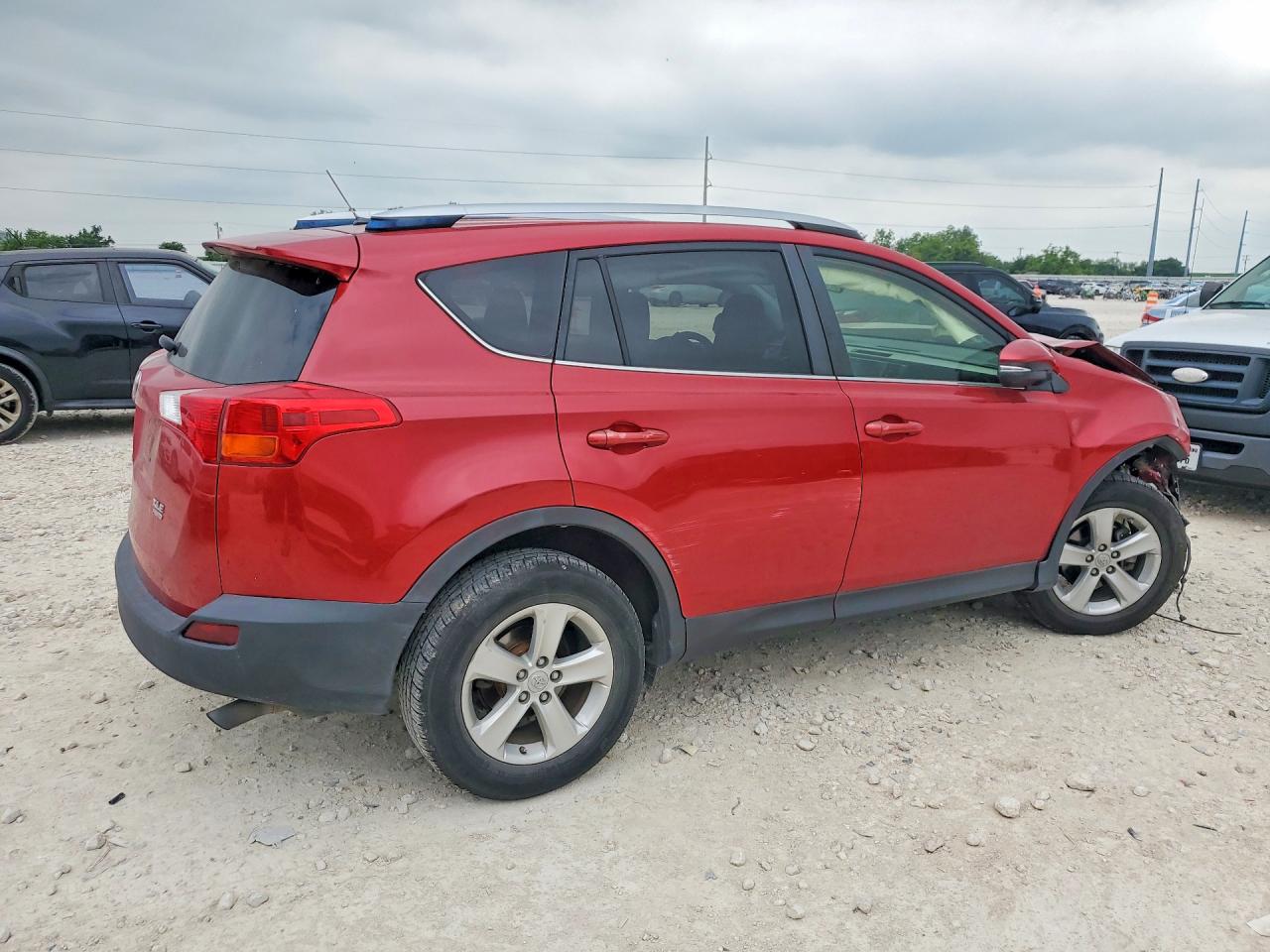 2013 Toyota Rav4 Xle Red vin: JTMRFREV7DD013762