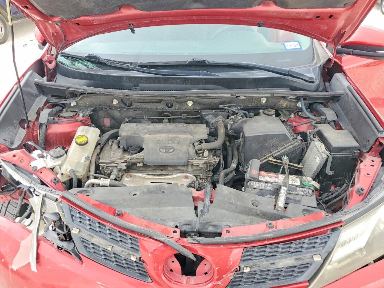 2013 Toyota Rav4 Xle Red vin: JTMRFREV7DD013762