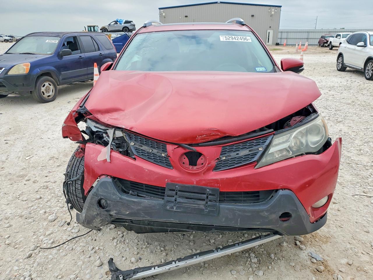2013 Toyota Rav4 Xle Red vin: JTMRFREV7DD013762