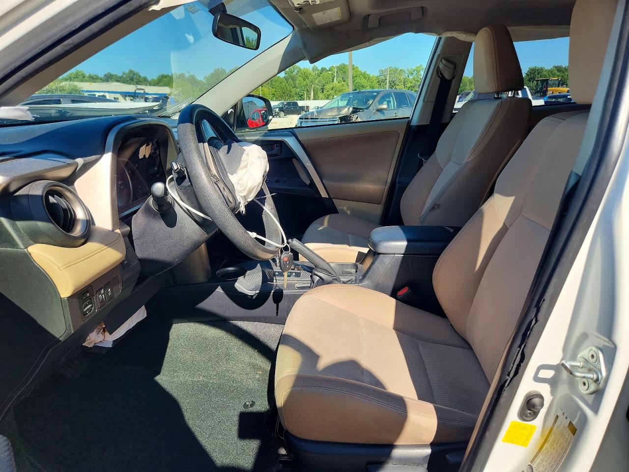 2013 Toyota Rav4 Xle White vin: JTMRFREV7DD017648