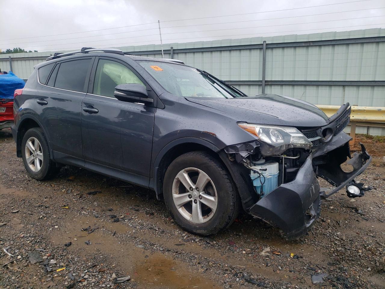 2014 Toyota Rav4 Xle Gray vin: JTMRFREV7ED072828