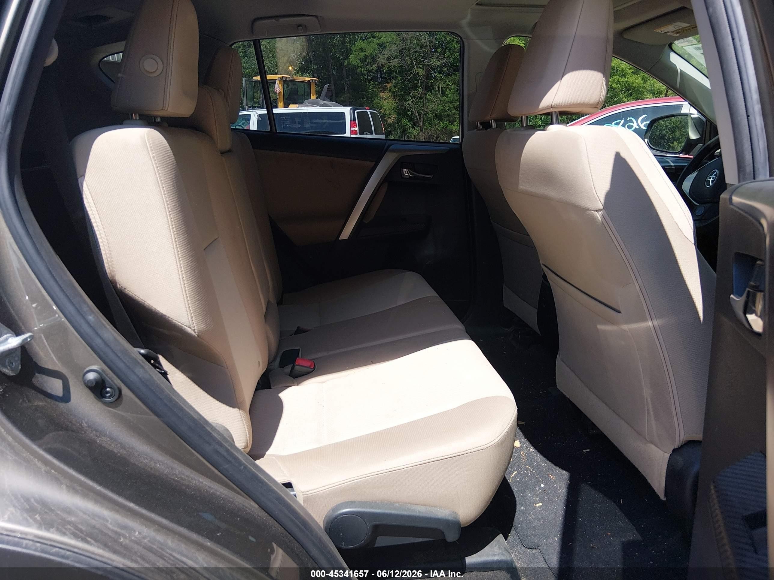 2014 Toyota Rav4 Xle Brown vin: JTMRFREV7ED090908