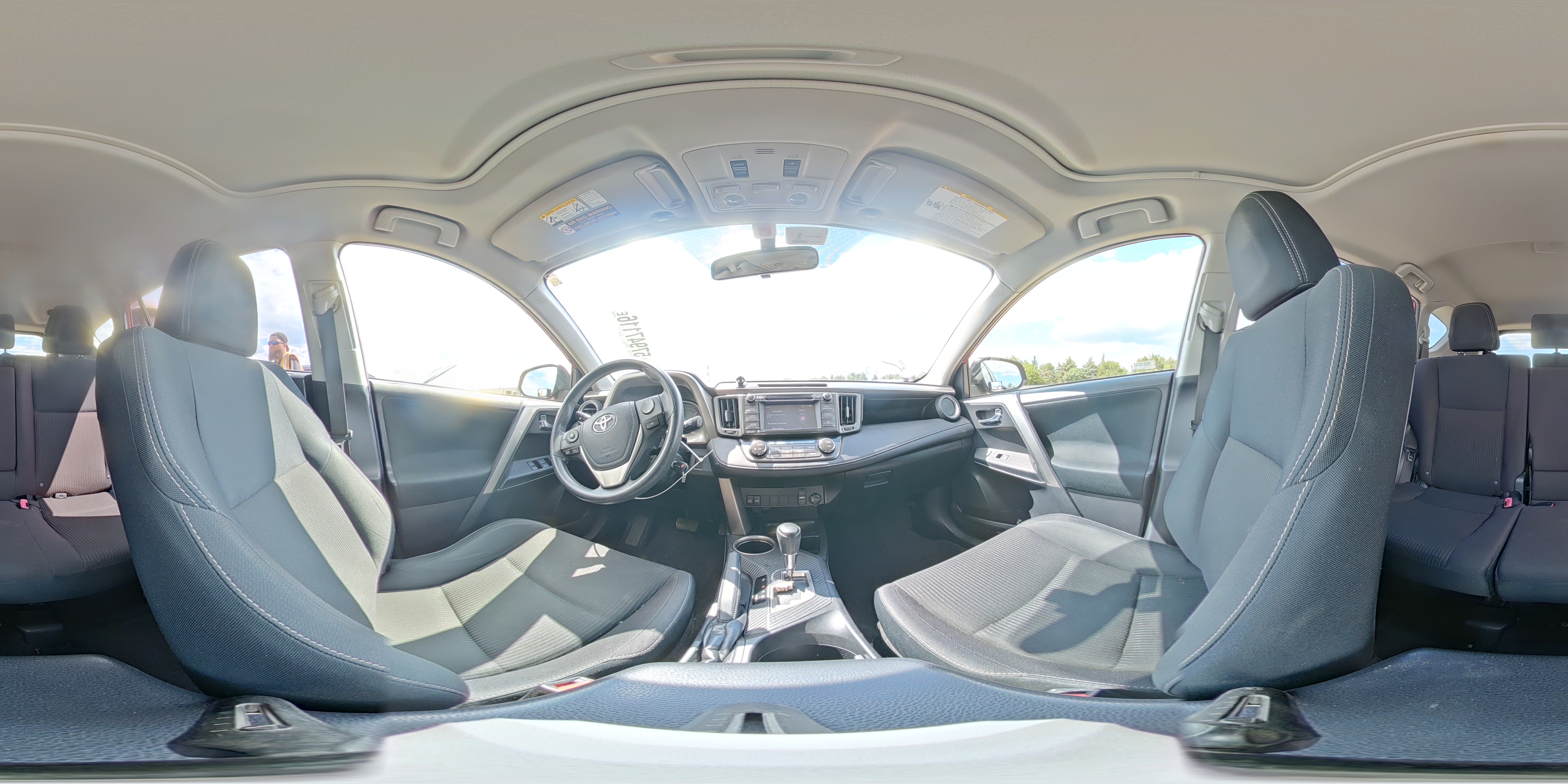 2014 Toyota Rav4 Xle Red vin: JTMRFREV7EJ005311