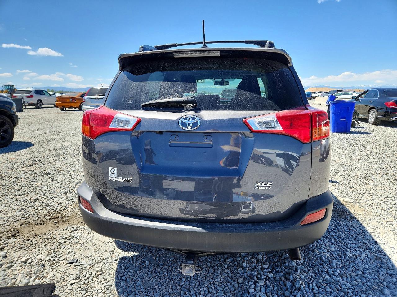 2015 Toyota Rav4 Xle Black vin: JTMRFREV7FD114108