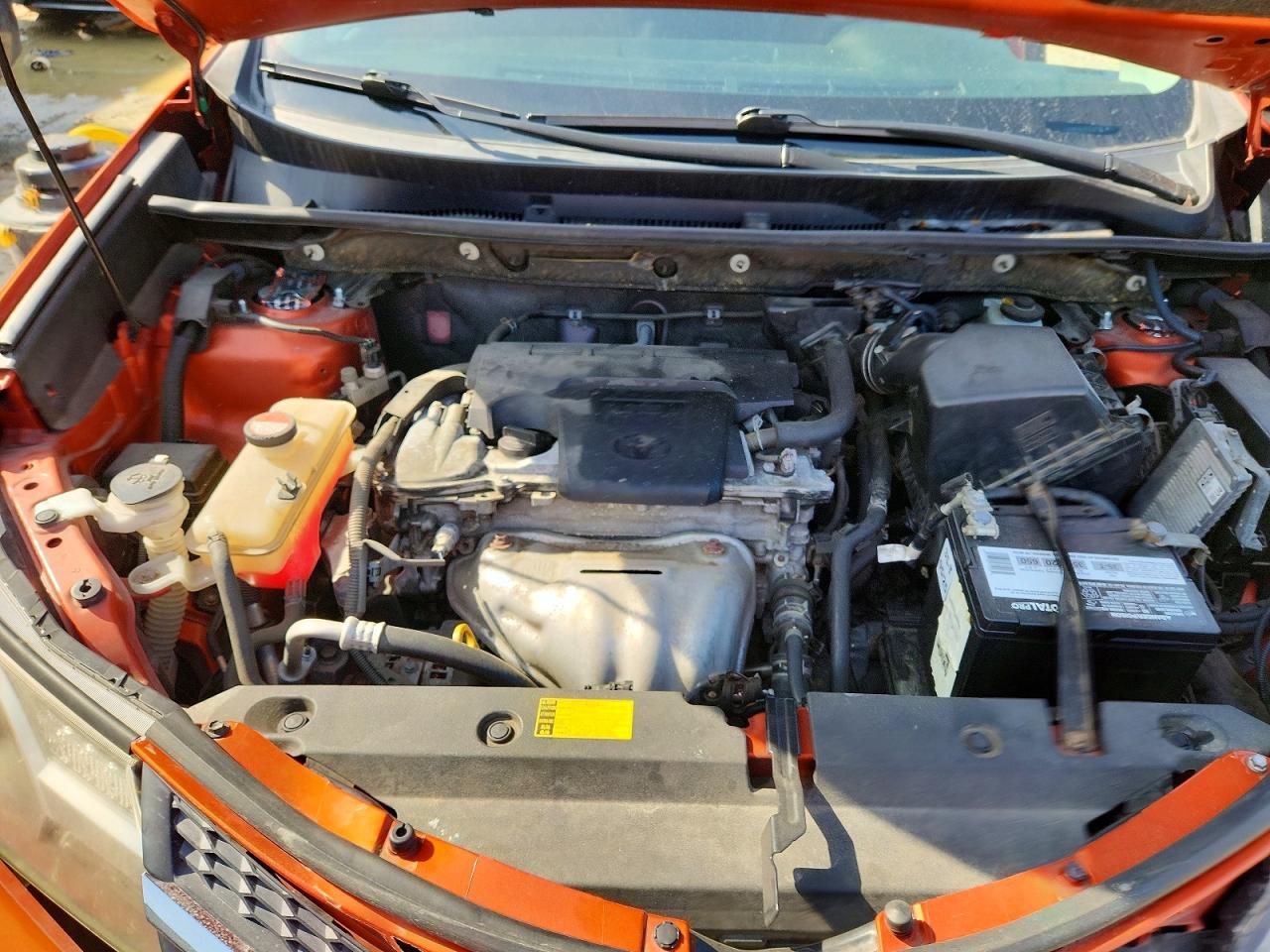 2015 Toyota Rav4 Xle (m Grade) Orange vin: JTMRFREV7FD121981