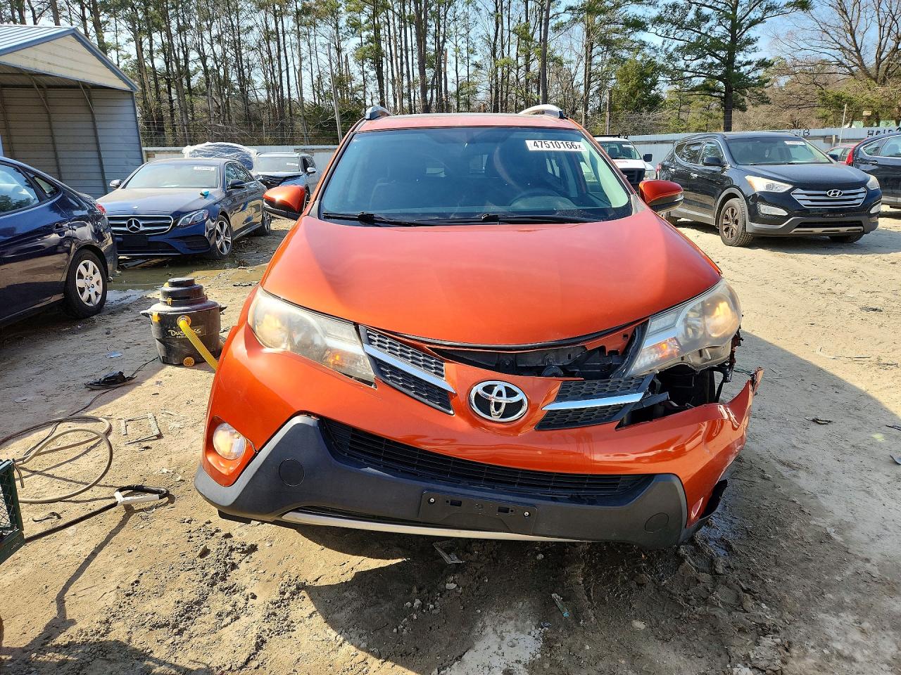2015 Toyota Rav4 Xle (m Grade) Orange vin: JTMRFREV7FD121981