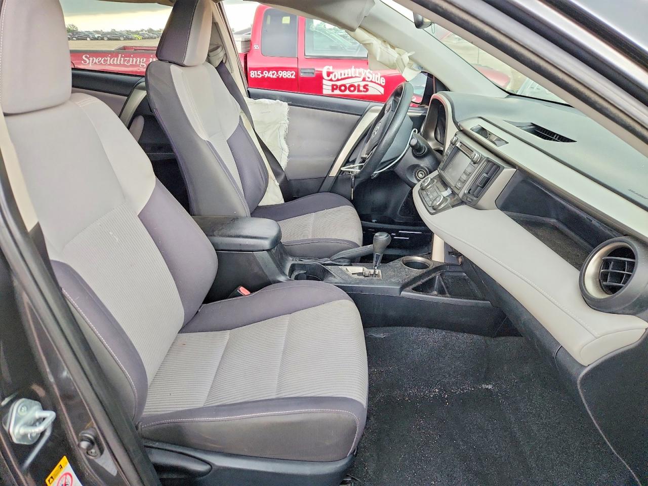 2015 Toyota Rav4 Xle Gray vin: JTMRFREV7FD135069
