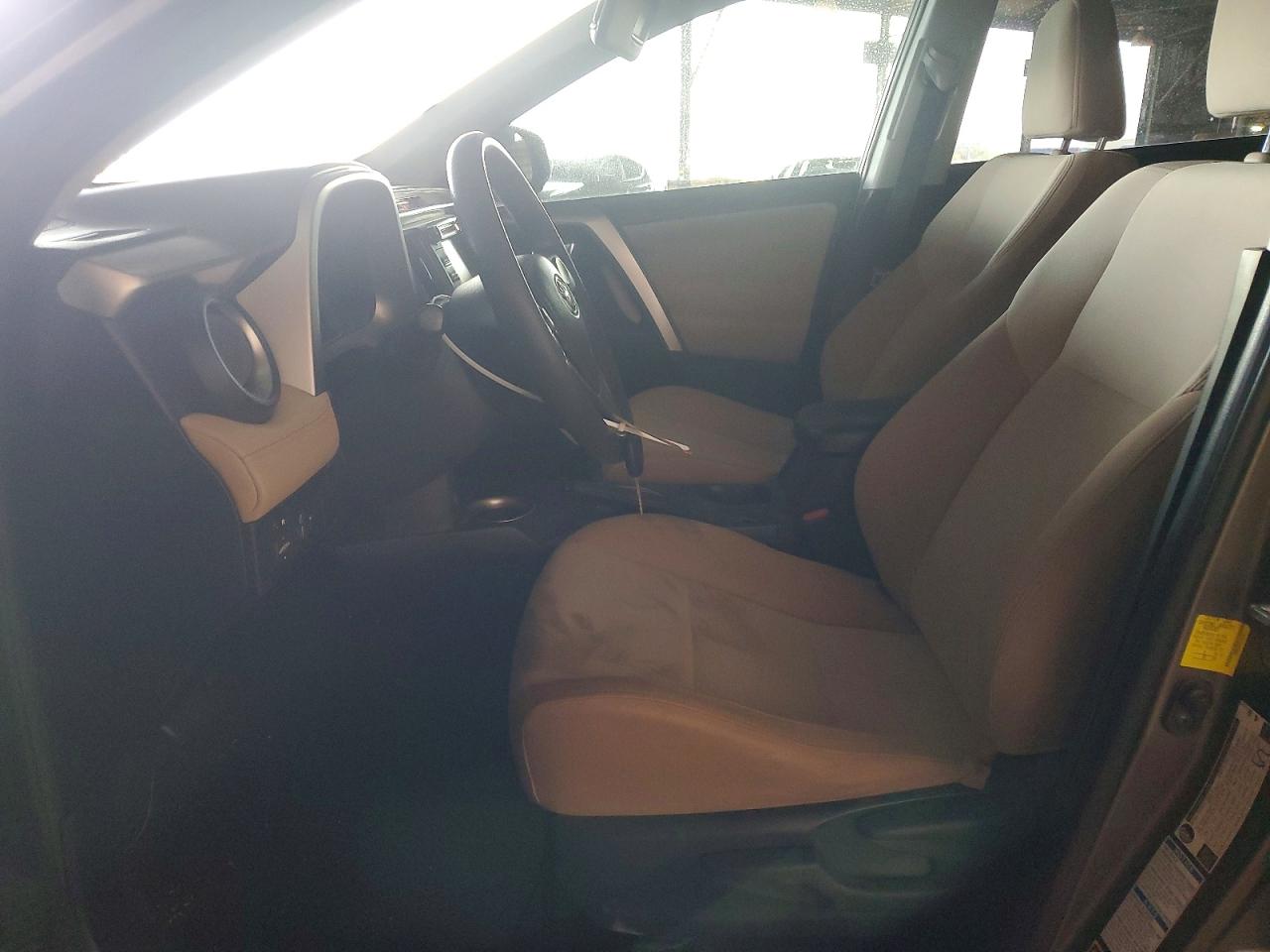 2015 Toyota Rav4 Xle Gray vin: JTMRFREV7FD147657
