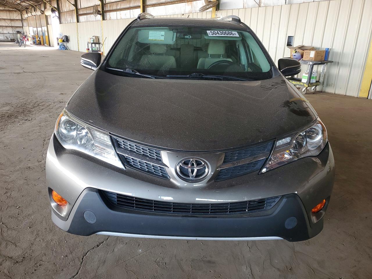 2015 Toyota Rav4 Xle Gray vin: JTMRFREV7FD147657