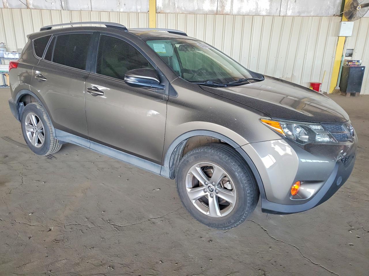 2015 Toyota Rav4 Xle Gray vin: JTMRFREV7FD147657
