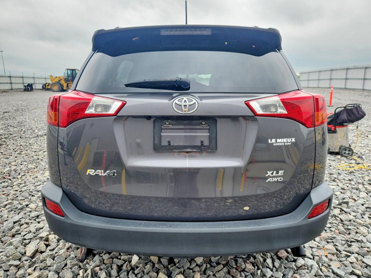 2015 Toyota Rav4 Xle Gray vin: JTMRFREV7FJ050346