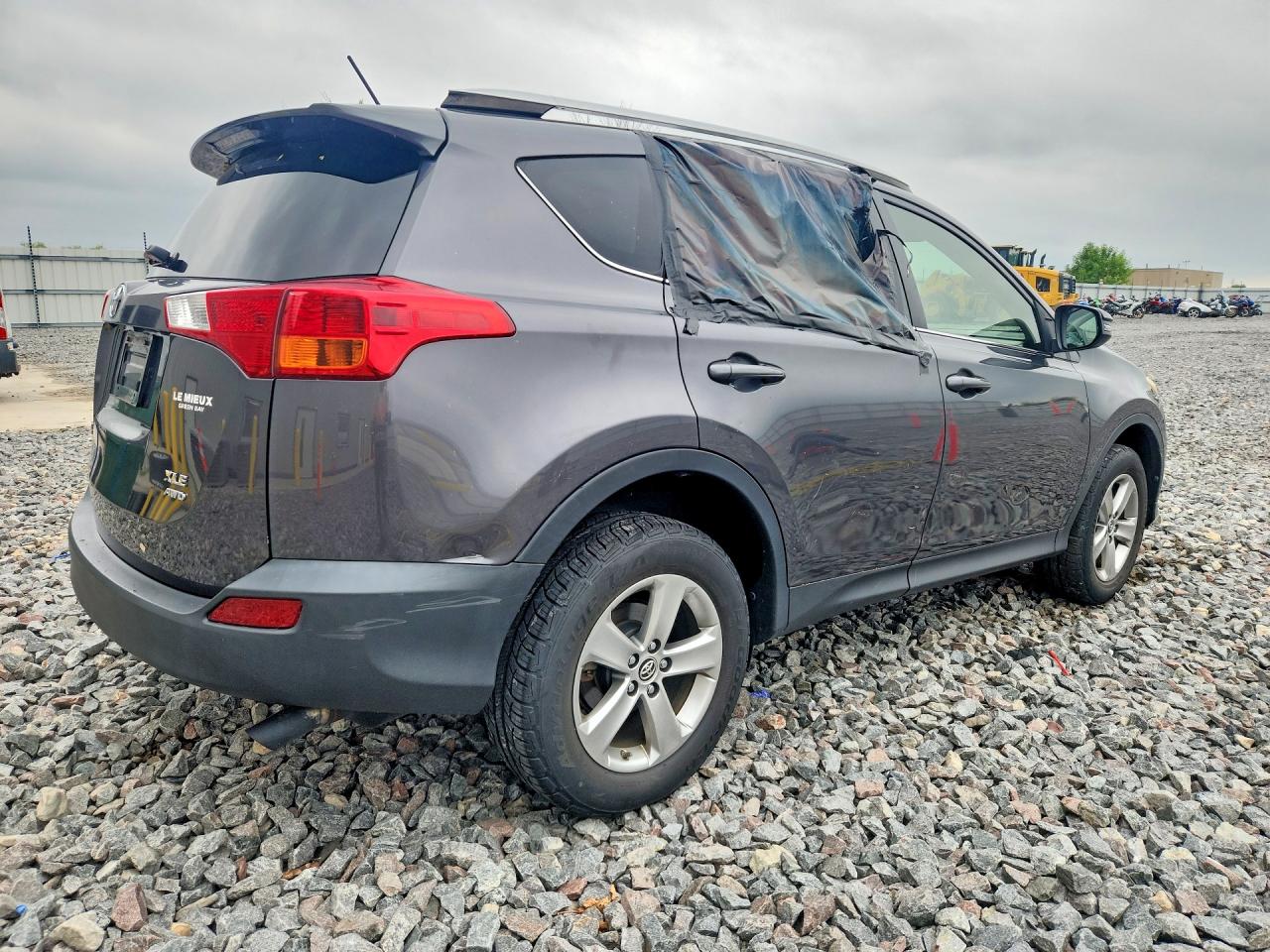 2015 Toyota Rav4 Xle Gray vin: JTMRFREV7FJ050346