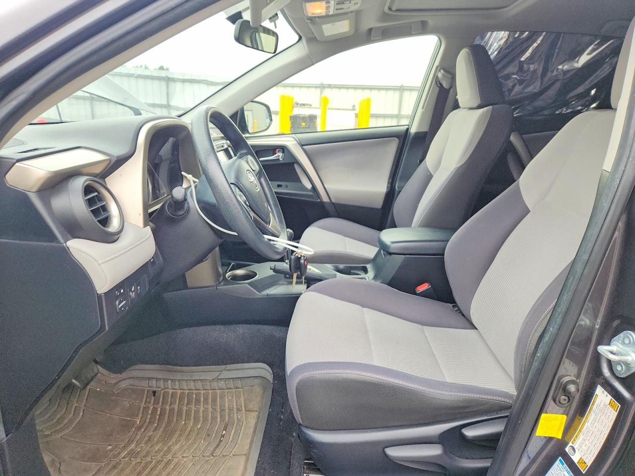 2015 Toyota Rav4 Xle Gray vin: JTMRFREV7FJ050346