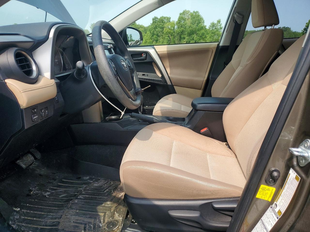 2013 Toyota Rav4 Xle Brown vin: JTMRFREV8D5009360