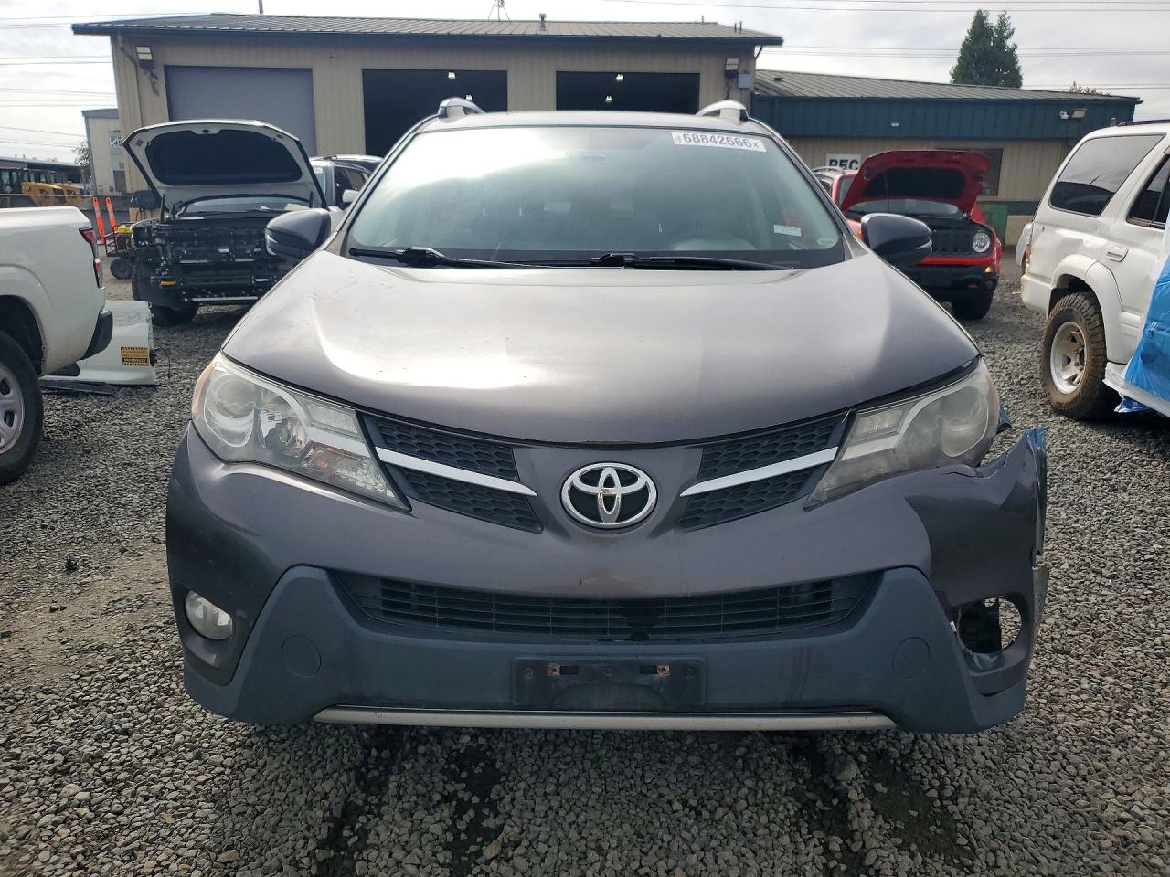 2013 Toyota Rav4 Xle Серый vin: JTMRFREV8D5013019