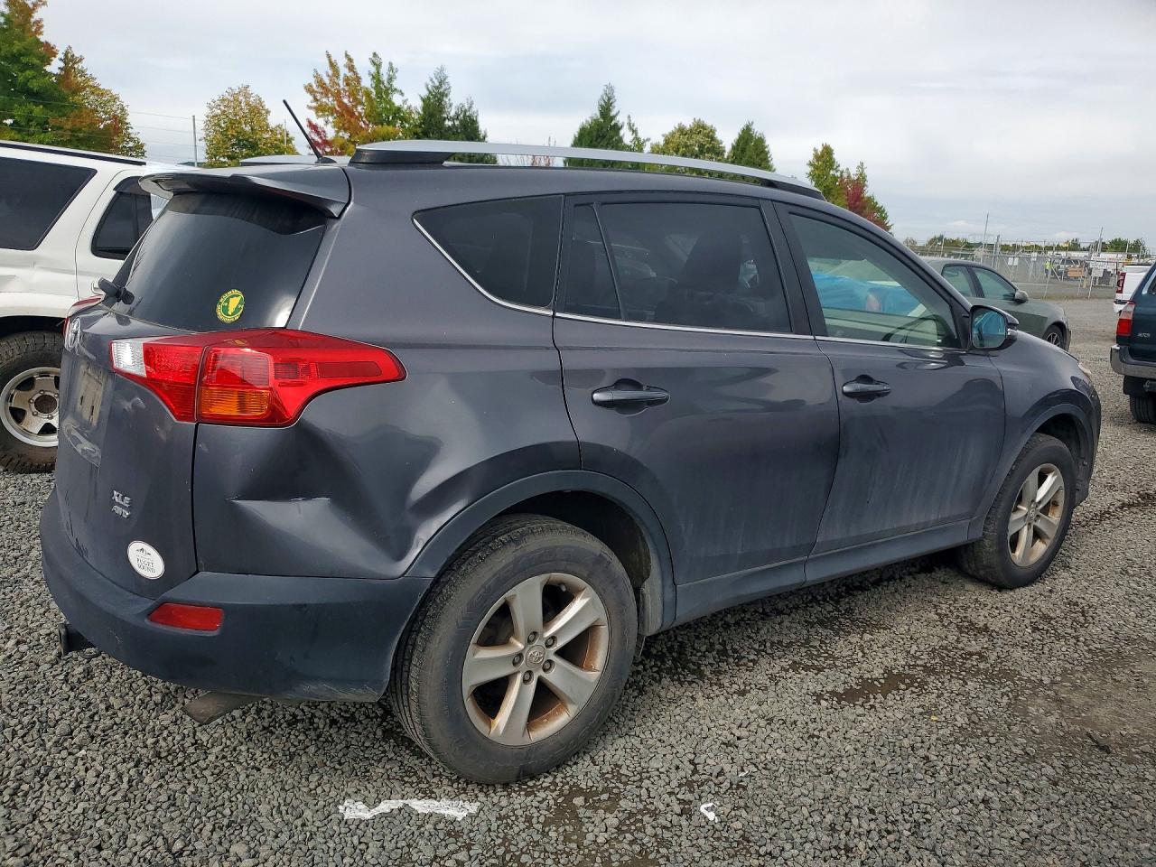2013 Toyota Rav4 Xle Серый vin: JTMRFREV8D5013019
