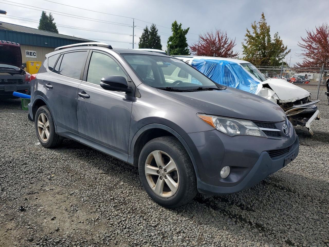2013 Toyota Rav4 Xle Серый vin: JTMRFREV8D5013019