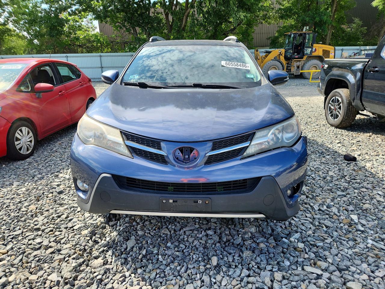 2013 Toyota Rav4 Xle Blue vin: JTMRFREV8D5020066