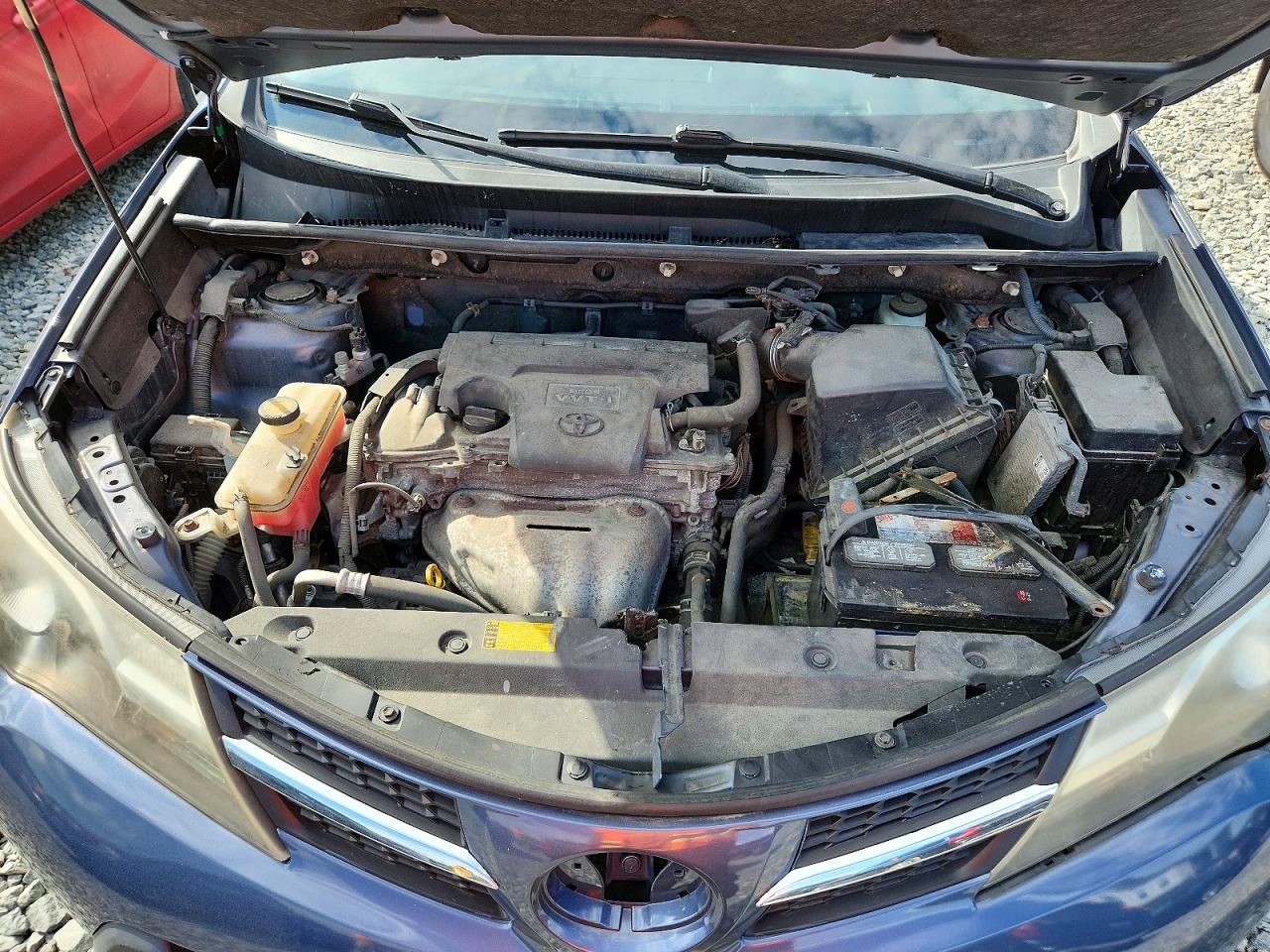 2013 Toyota Rav4 Xle Blue vin: JTMRFREV8D5020066