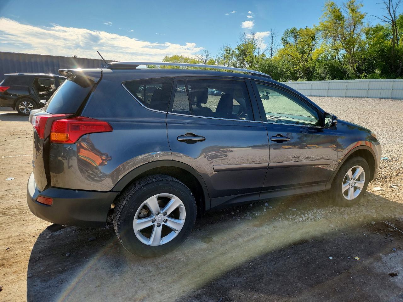 2013 Toyota Rav4 Xle Gray vin: JTMRFREV8DD009574