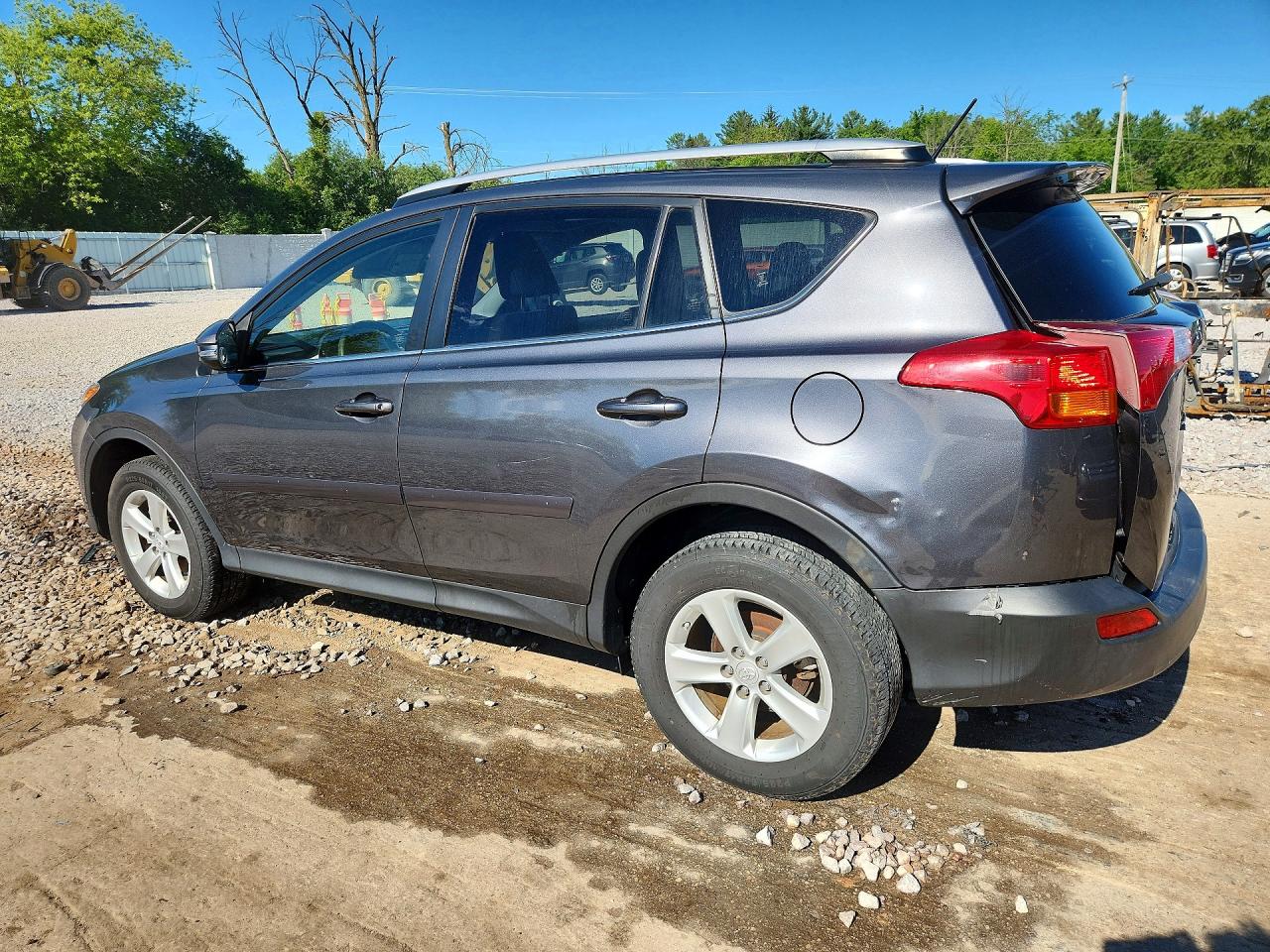 2013 Toyota Rav4 Xle Gray vin: JTMRFREV8DD009574