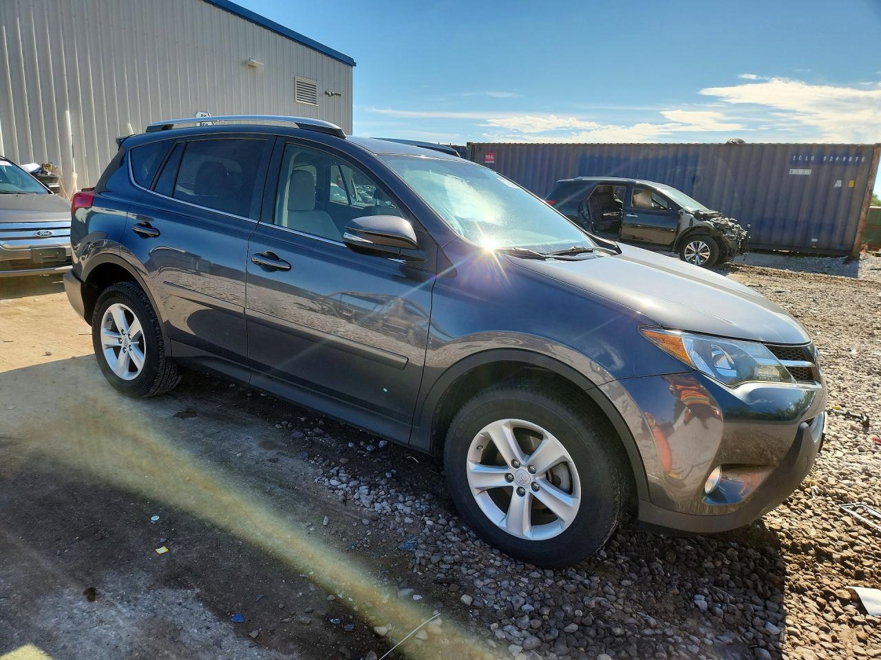2013 Toyota Rav4 Xle Gray vin: JTMRFREV8DD009574