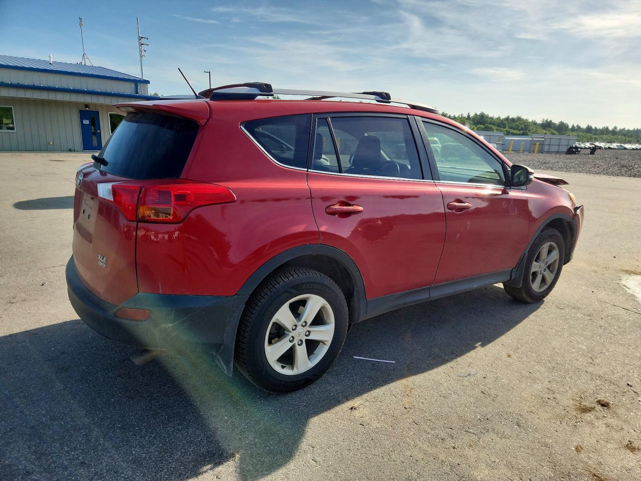 2013 Toyota Rav4 Xle Red vin: JTMRFREV8DD028397