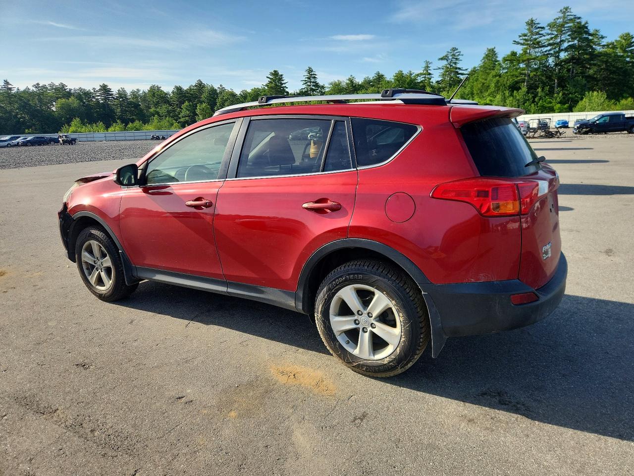 2013 Toyota Rav4 Xle Red vin: JTMRFREV8DD028397