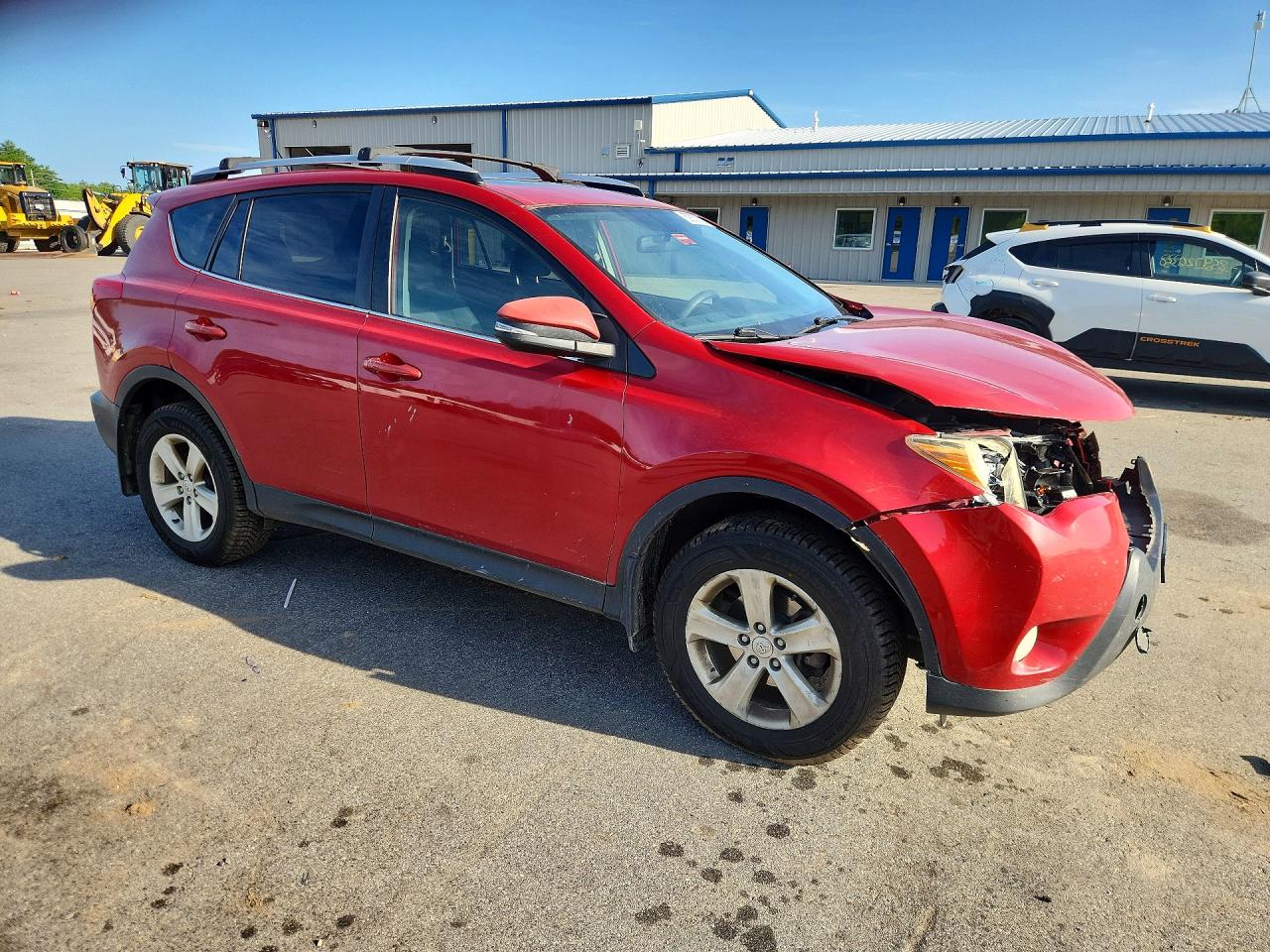 2013 Toyota Rav4 Xle Red vin: JTMRFREV8DD028397