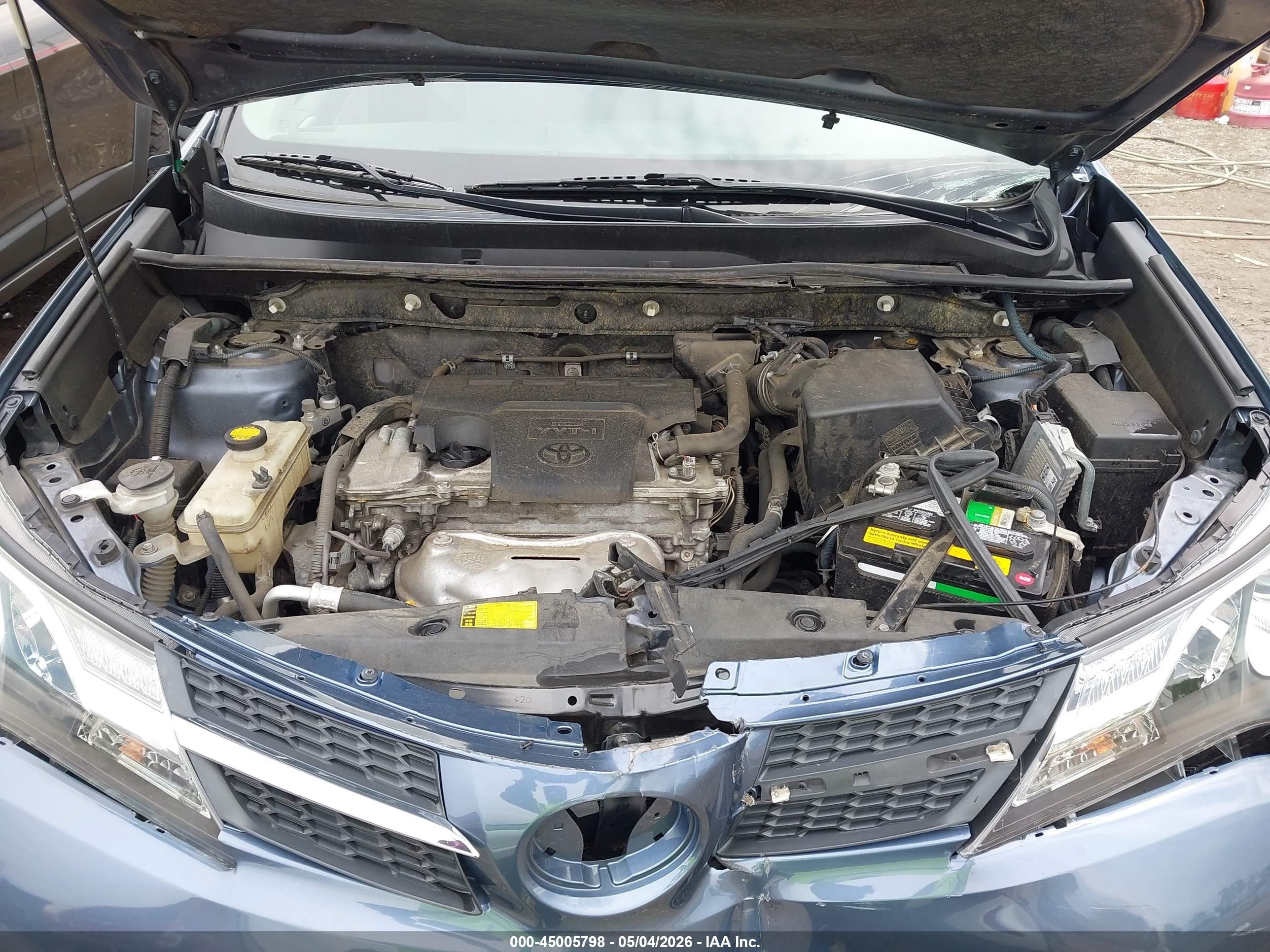 2014 Toyota Rav4 Xle Синий vin: JTMRFREV8ED047307