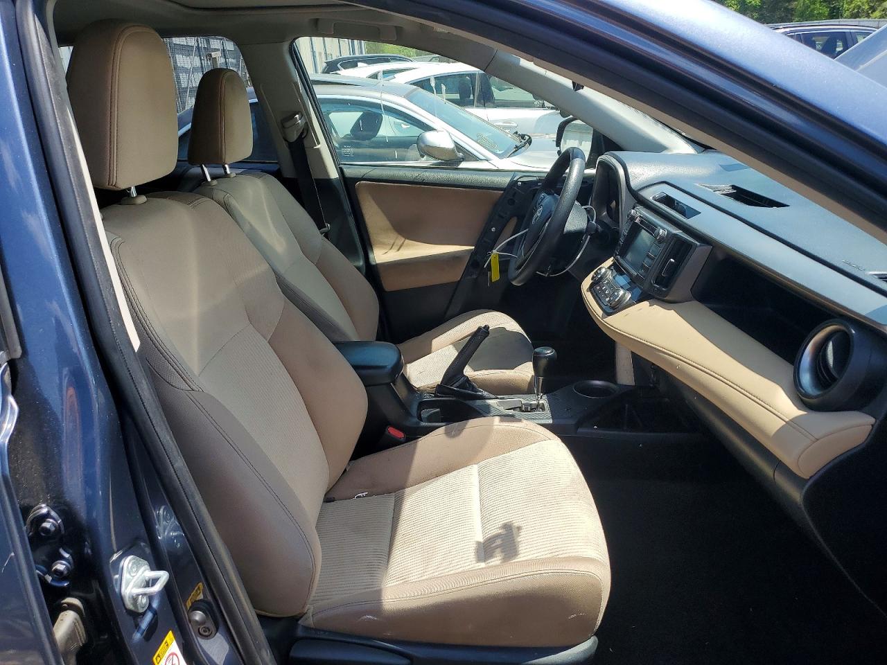2014 Toyota Rav4 Xle Blue vin: JTMRFREV8ED051096