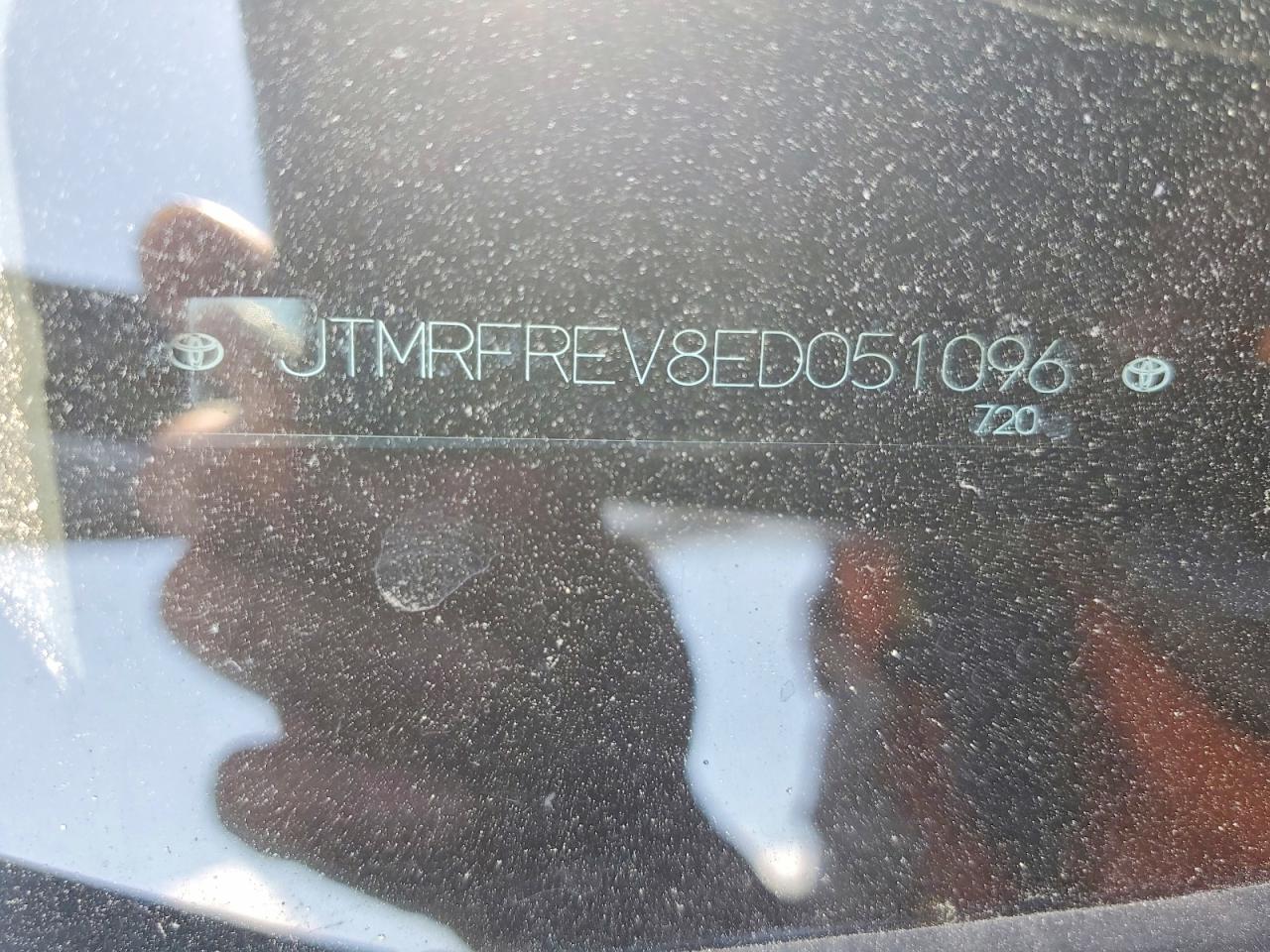 2014 Toyota Rav4 Xle Blue vin: JTMRFREV8ED051096