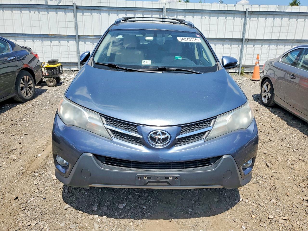 2014 Toyota Rav4 Xle Blue vin: JTMRFREV8ED051096