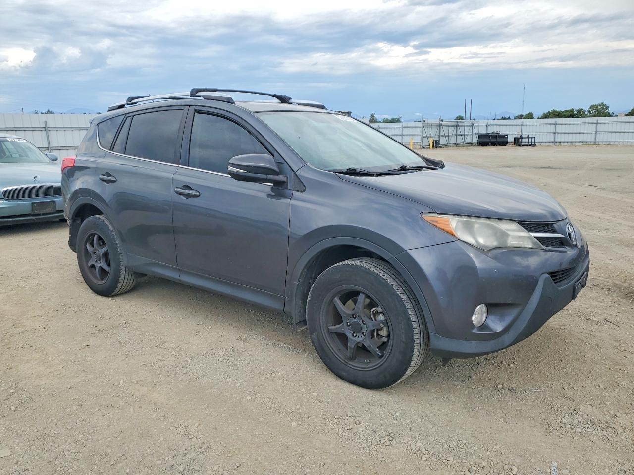 2014 Toyota Rav4 Xle Gray vin: JTMRFREV8ED084339