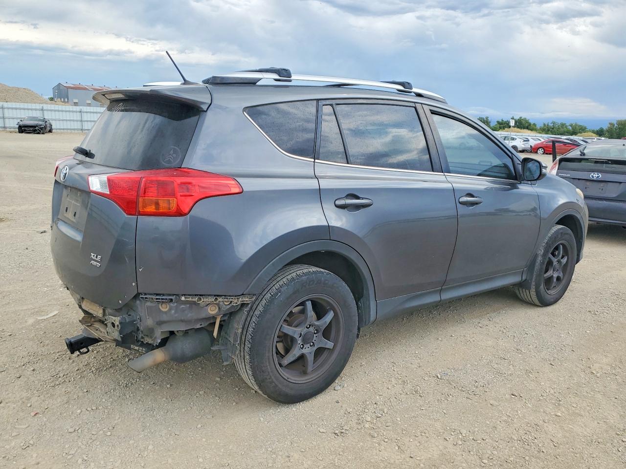2014 Toyota Rav4 Xle Gray vin: JTMRFREV8ED084339
