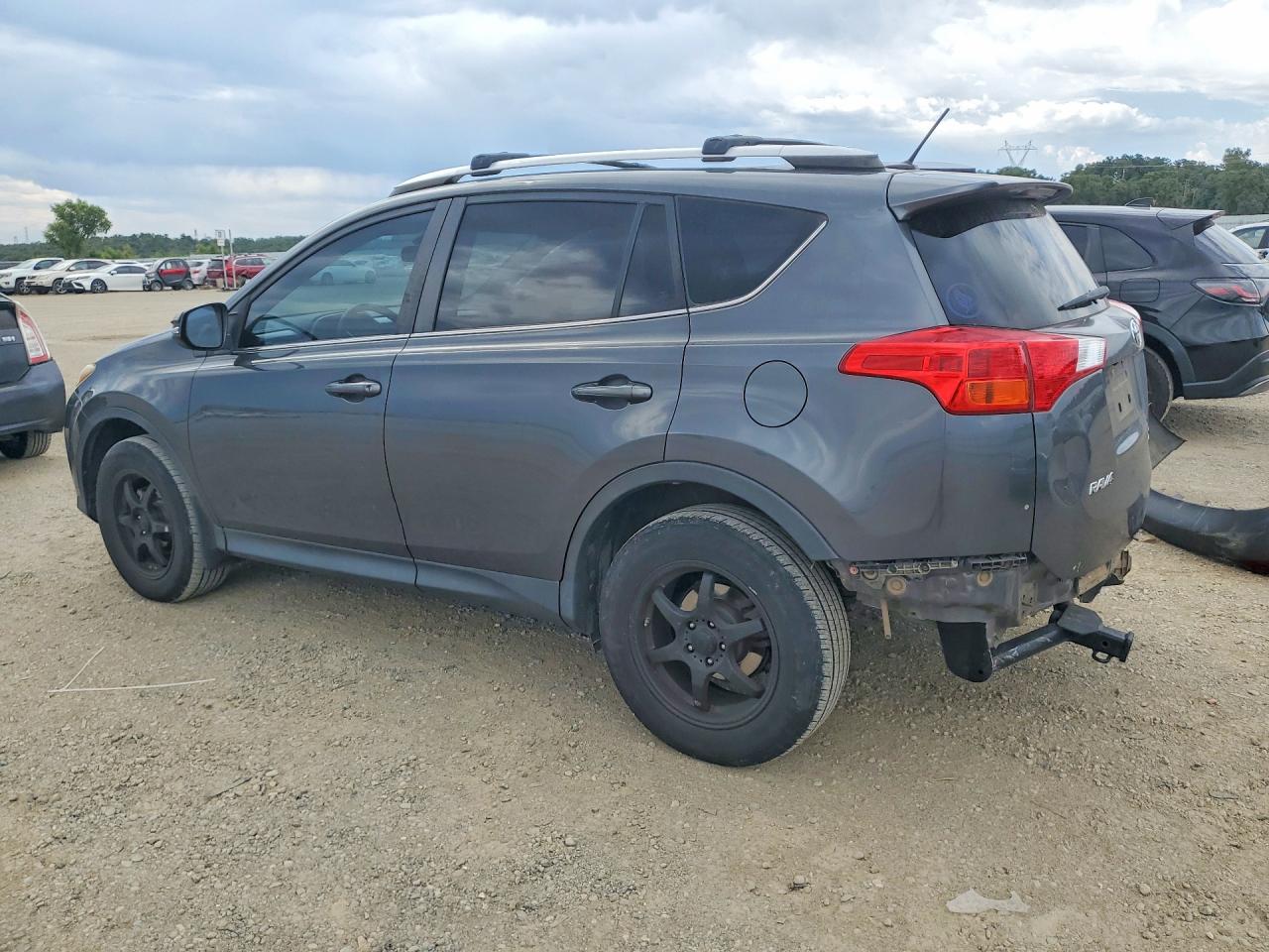 2014 Toyota Rav4 Xle Gray vin: JTMRFREV8ED084339