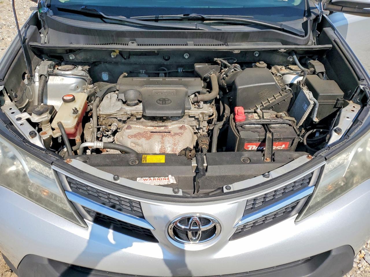 2014 Toyota Rav4 Xle Silver vin: JTMRFREV8ED086530