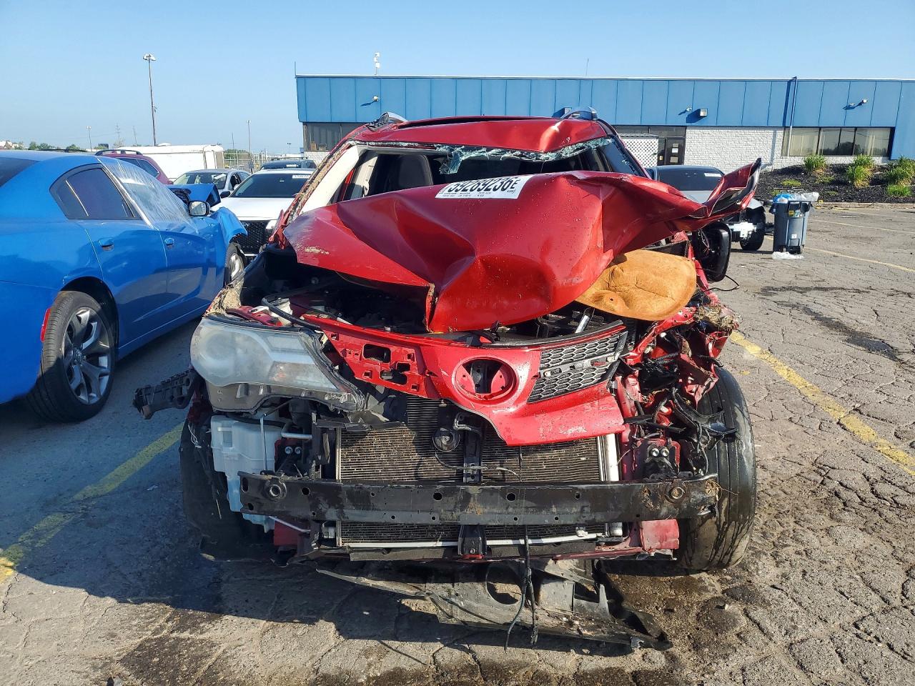 2014 Toyota Rav4 Xle Red vin: JTMRFREV8EJ001395