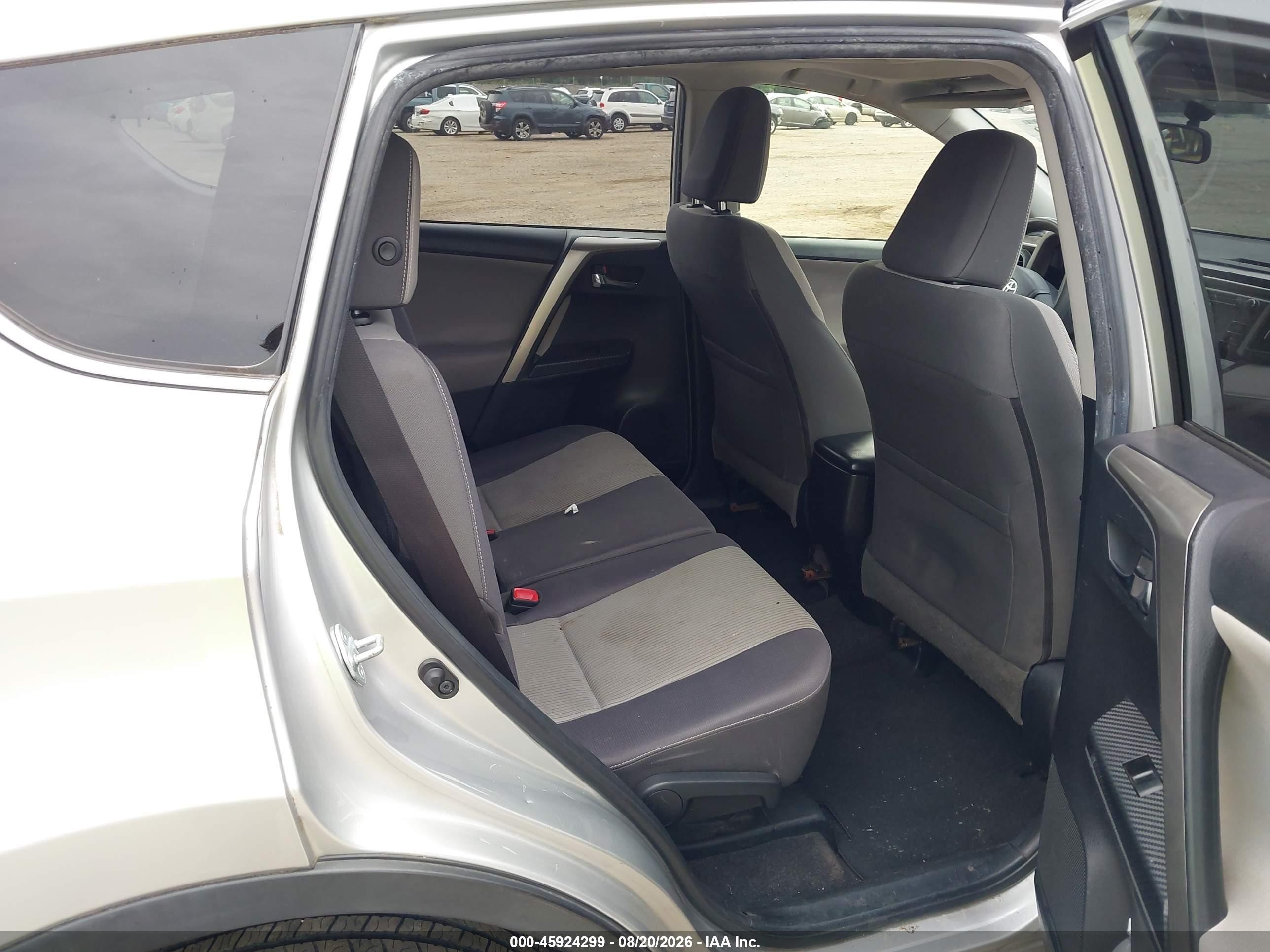 2014 Toyota Rav4 Xle Gray vin: JTMRFREV8EJ008296