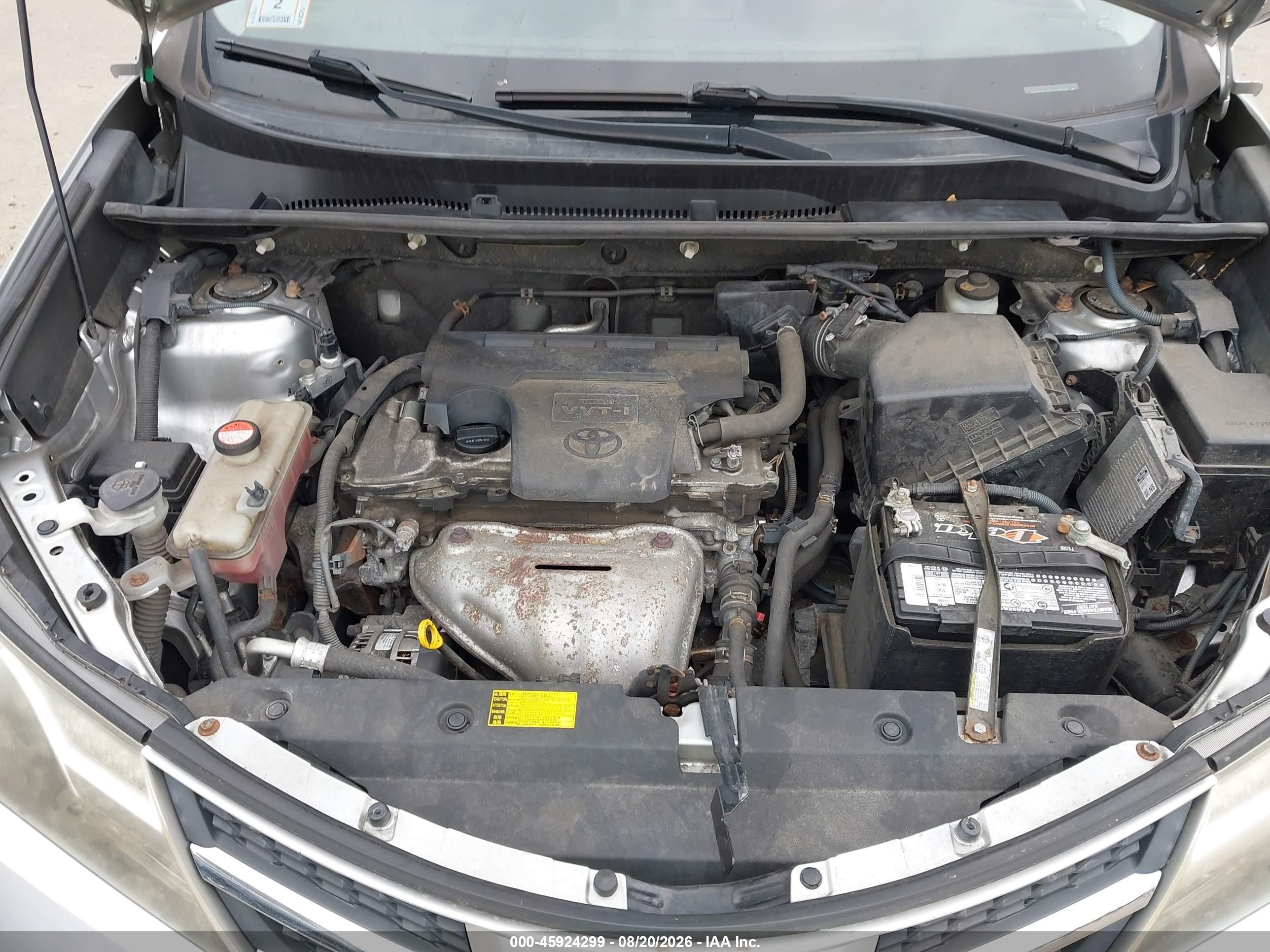 2014 Toyota Rav4 Xle Gray vin: JTMRFREV8EJ008296