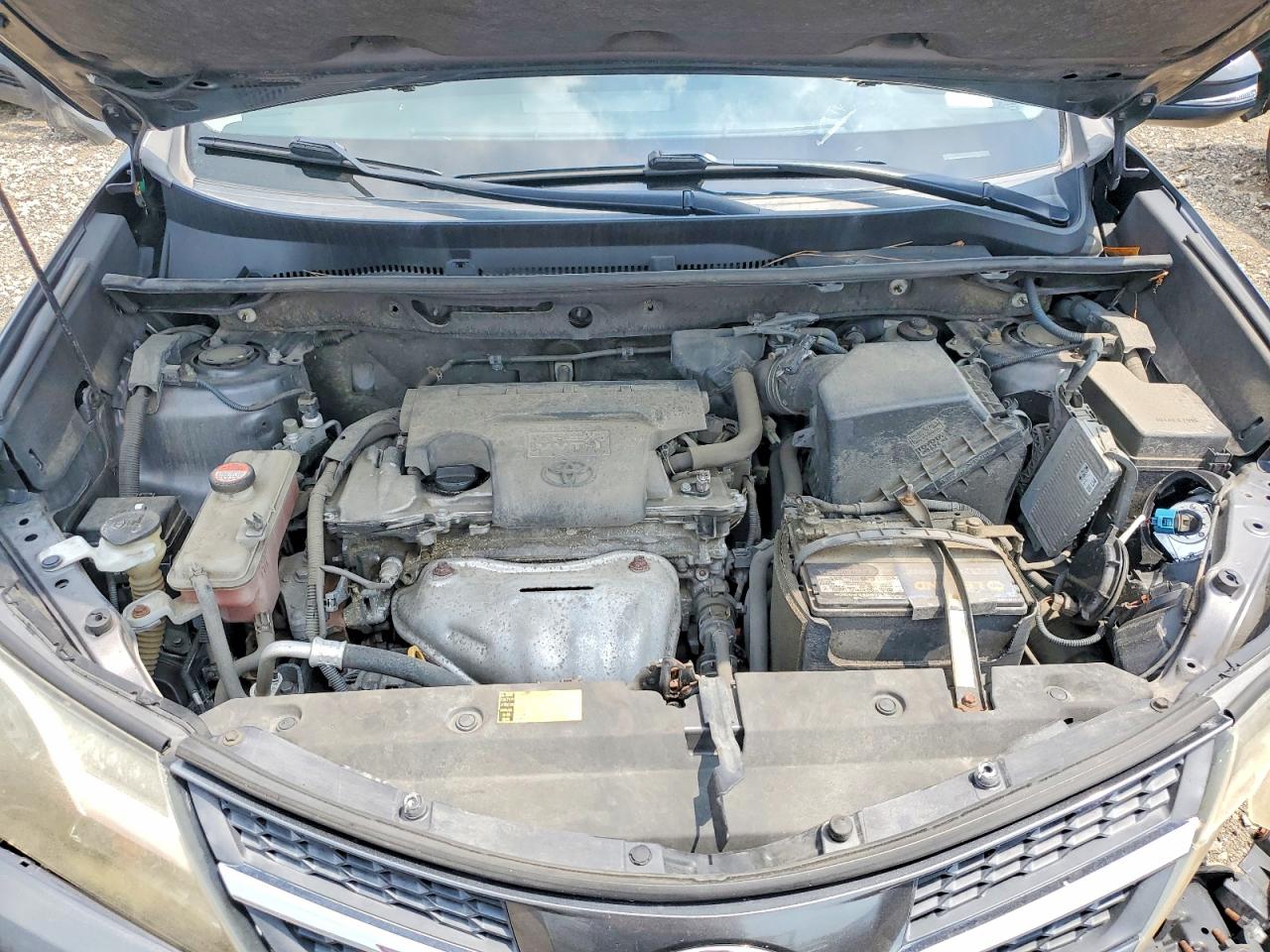 2015 Toyota Rav4 Xle Gray vin: JTMRFREV8FD126445