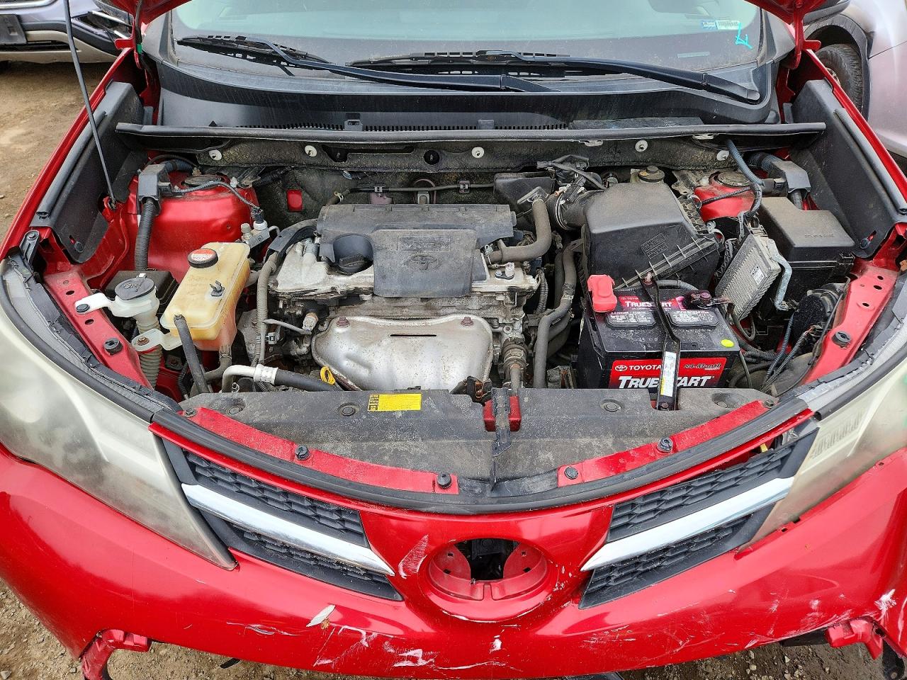 2015 Toyota Rav4 Xle Red vin: JTMRFREV8FD129426